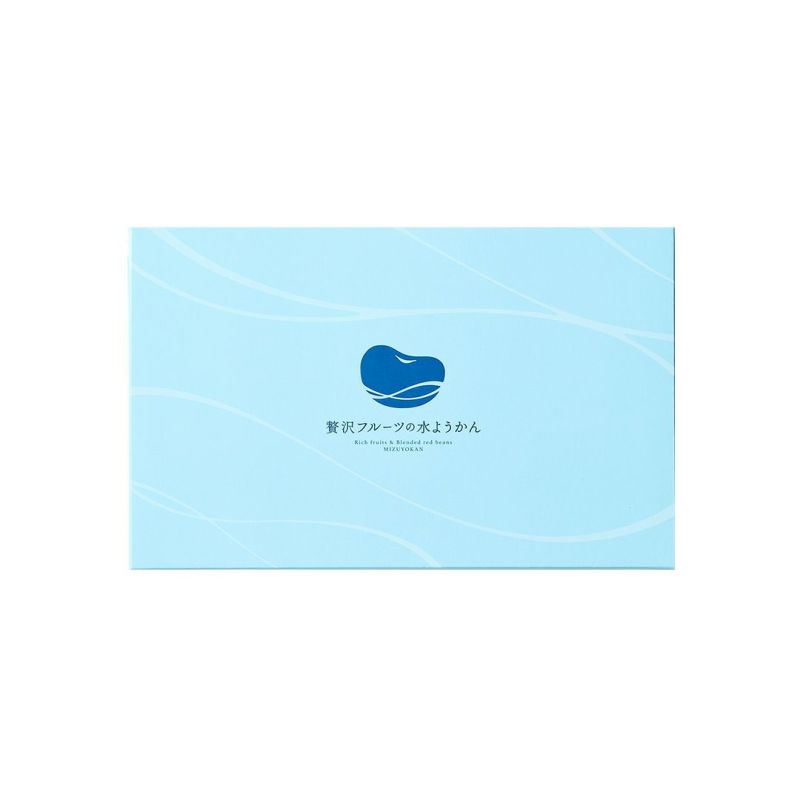 【訳あり】【箱不良】贅沢フルーツの水ようかん 6個入