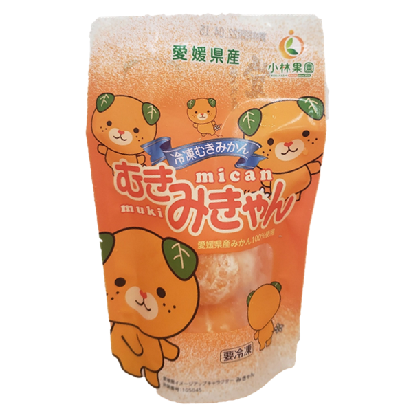 えひめの冷凍むきみきゃん(冷凍皮むきみかん2個入)