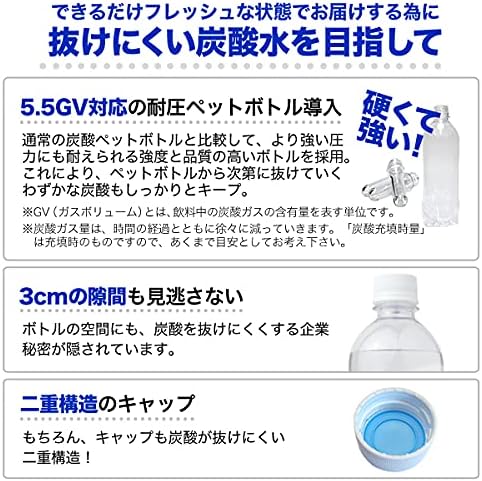 強炭酸水 KUOS クオス ビア 500ml × 24本