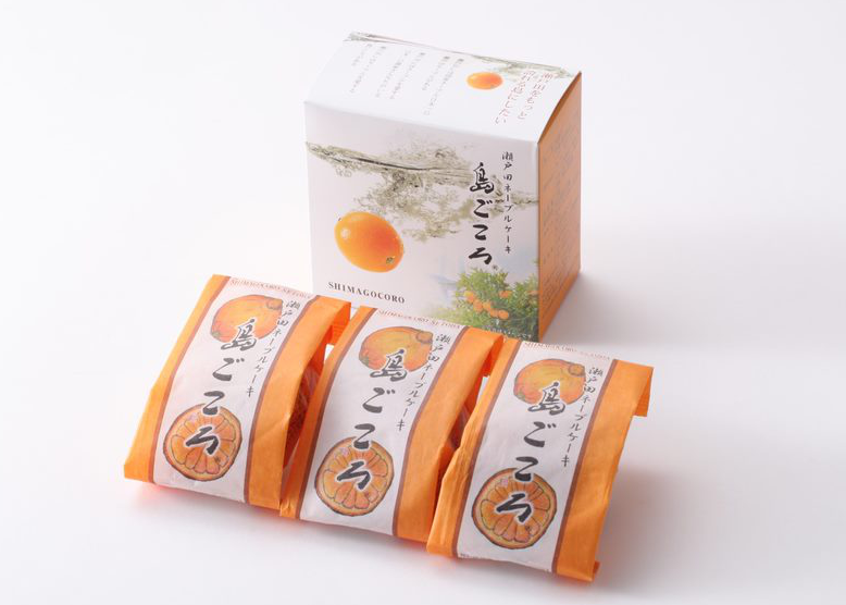 瀬戸田ネーブルケーキ島ごころ3個入