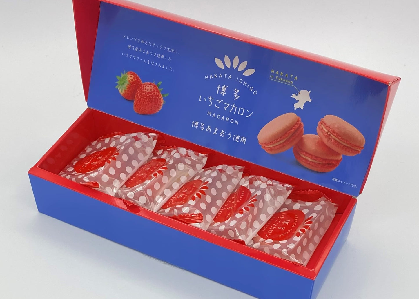 あまおういちごマカロン