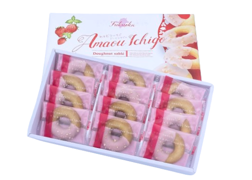 あまおういちごドーナツサブレ