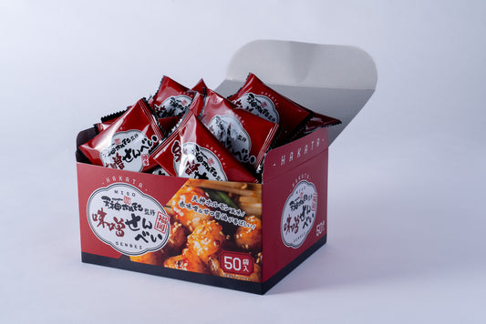 【箱不良】天神ホルモン監修 味噌せんべい