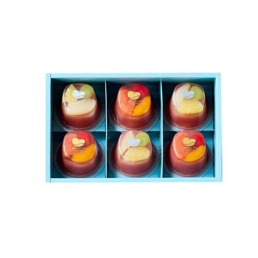 贅沢フルーツの水ようかん 6個入