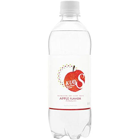 強炭酸水 KUOS クオス アップル 500ml × 24本