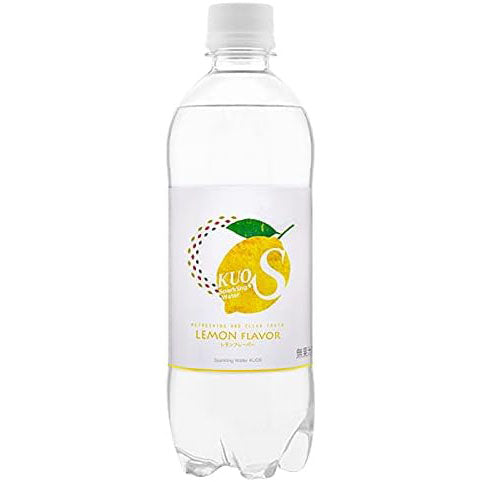 強炭酸水 KUOS クオス レモン 500ml × 24本