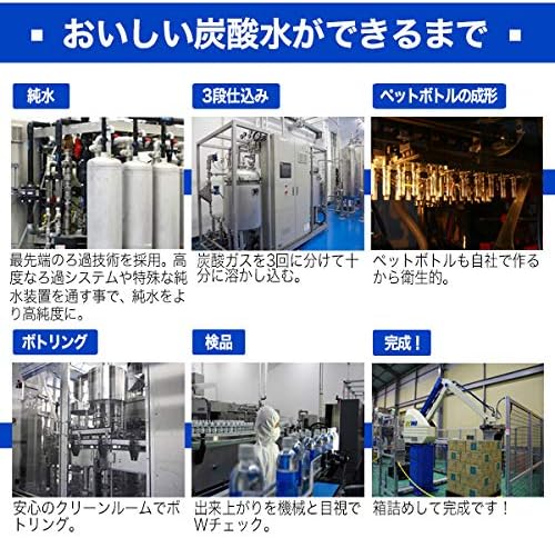 強炭酸水 KUOS クオス アップル 500ml × 24本