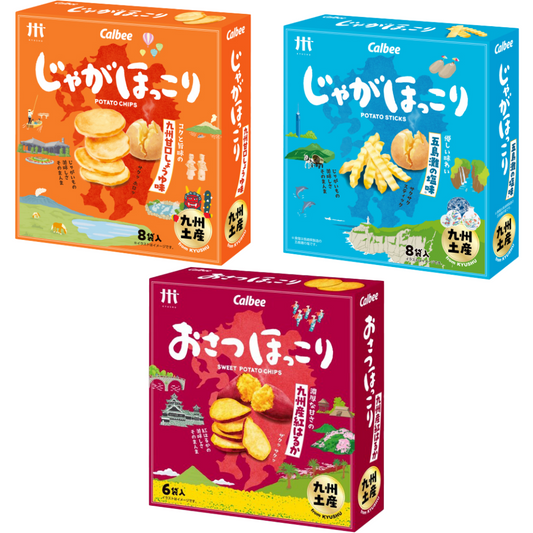 じゃがほっこり・おさつほっこり九州限定3種セット